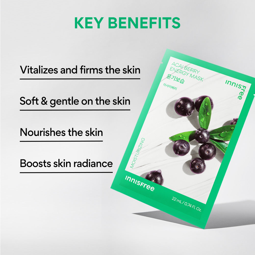 Innisfree Acai Berry Energy Mask 22ML